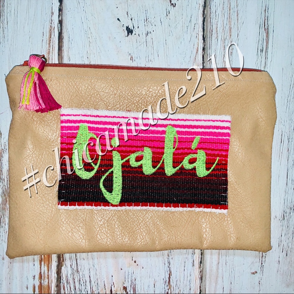 Zipper Clutch handmade